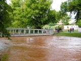 Hrozící povodeň ve Dvoře Králové nad Labem
